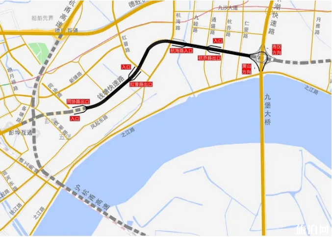 杭州钱塘快速路什么时候开通-开通范围 杭州钱塘快速路什么时候开通-开通范围
