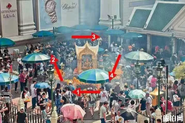 泰国四面佛如何参拜-还愿流程及禁忌 
