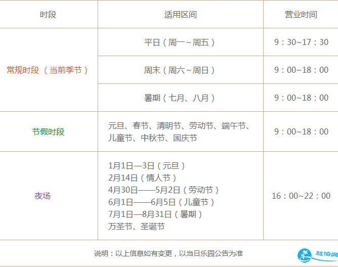 2018芜湖方特梦幻王国开放时间+寄存收费+门票信息 2018芜湖方特梦幻王国开放时间+寄存收费+门票信息
