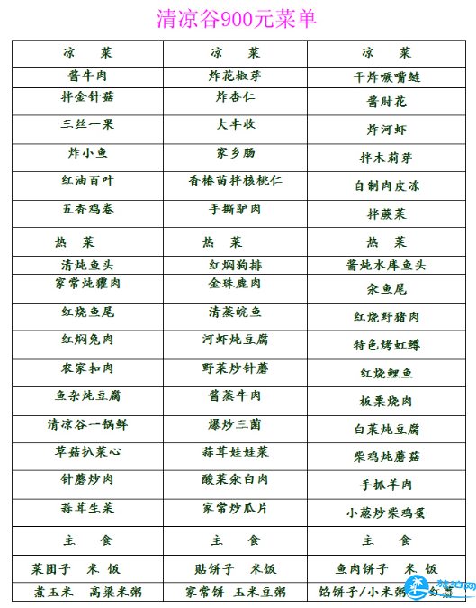 2018北京清凉谷风景区门票价格+交通+食宿 2018北京清凉谷风景区门票价格+交通+食宿