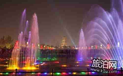 大雁塔音乐喷泉开放时间2018 大雁塔音乐喷泉开放时间2018