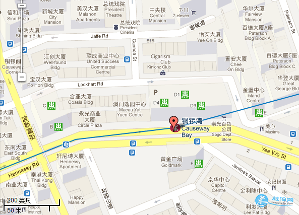 香港铜锣湾购物攻略 香港铜锣湾购物攻略