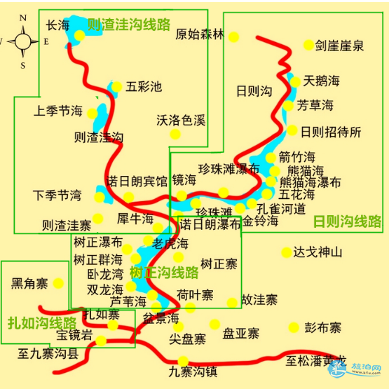 九寨沟必游景点 九寨沟必游景区 九寨沟必游景点 九寨沟必游景区