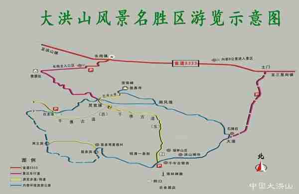 大洪山风景名胜区地图 大洪山风景区导览图 大洪山风景名胜区地图 大洪山风景区导览图