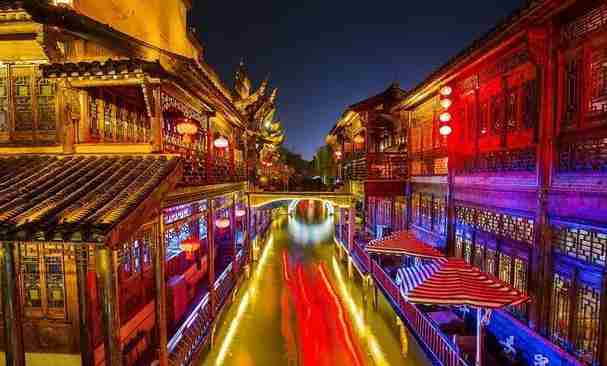 台儿庄古城的夜景门票多少 台儿庄古城的夜景图片