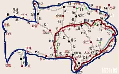 成都到川西线路游玩线路攻略 成都到川西线路游玩线路攻略