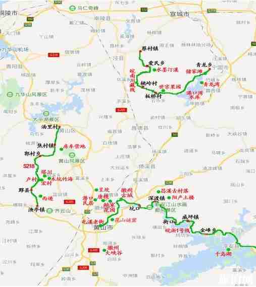 皖南最美公路 最美3条公路介绍 皖南最美公路 最美3条公路介绍