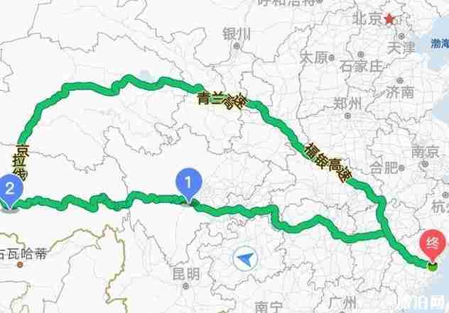 福建至西藏自驾游攻略 线路安排