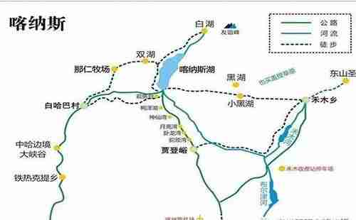 新疆阿勒泰禾木公路图 新疆阿勒泰禾木公路图