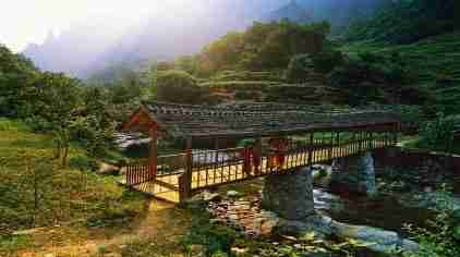 柴埠溪大峡谷导览图 柴埠溪大峡谷导览图