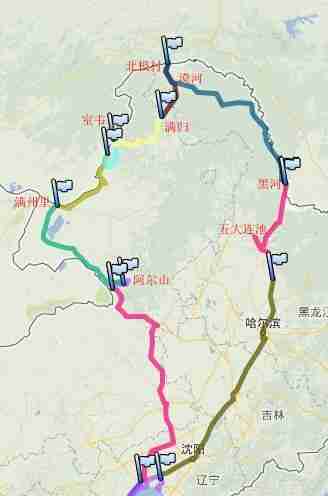 东北出发自驾游路线推荐