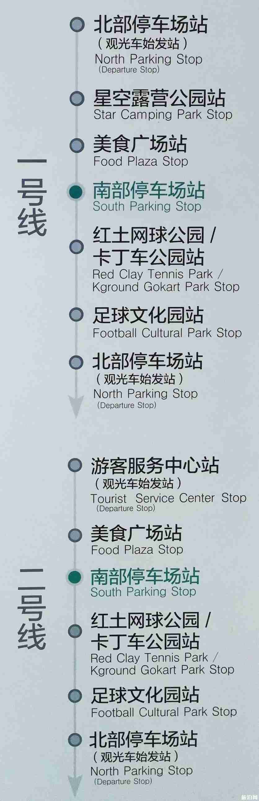 长沙月亮岛观光车收费价格