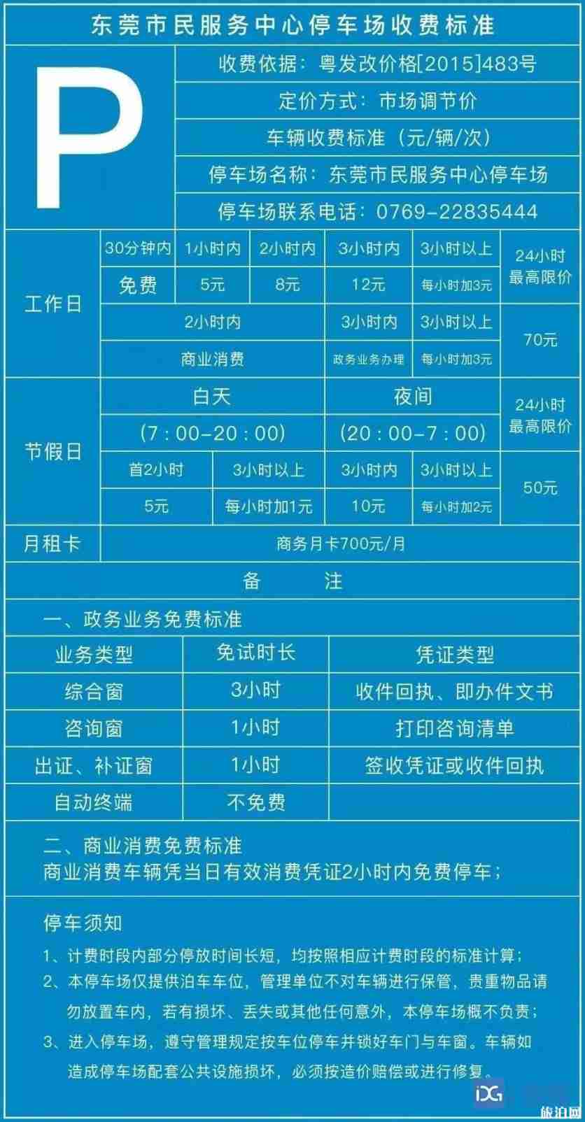 东莞市民中心停车收费多少钱 东莞市民中心停车收费多少钱