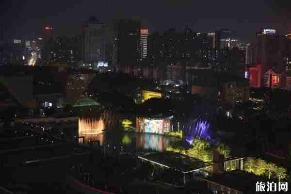 东莞国庆中心广场喷泉开放时间+中心广场怎么去
