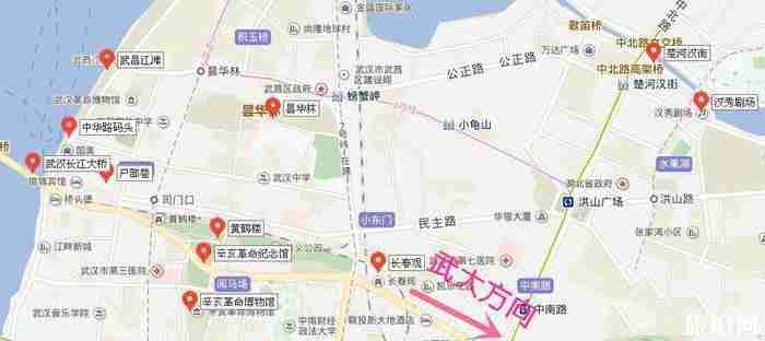 武昌的景点分布在哪里 附景点地图 武昌的景点分布在哪里 附景点地图