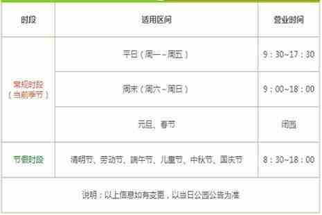 沈阳方特欢乐世界营业时间