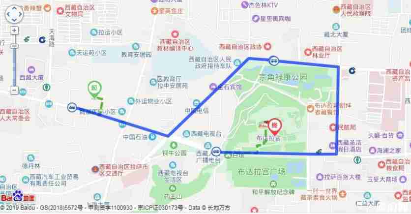 布达拉宫坐几路公交车可以到 布达拉宫在哪里 布达拉宫坐几路公交车可以到 布达拉宫在哪里