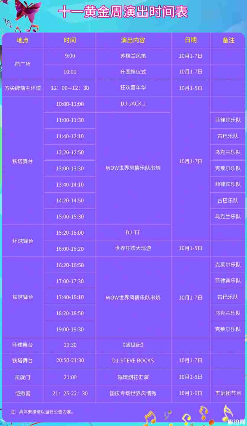 2019深圳世界之窗国庆门票价格+活动内容+十一演出时间表 2019深圳世界之窗国庆门票价格+活动内容+十一演出时间表