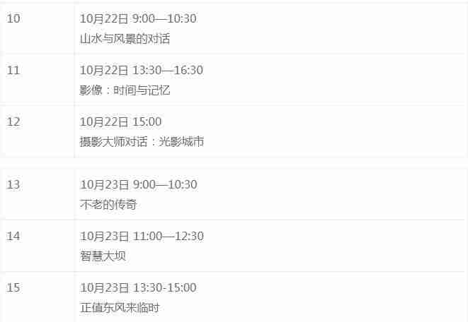 北京国际摄影周2019时间+日程安排