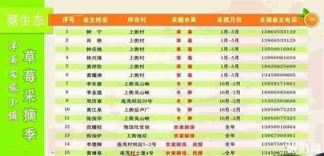 2020年洋溪文旅小镇草莓采摘季时间-地址 2020年洋溪文旅小镇草莓采摘季时间-地址