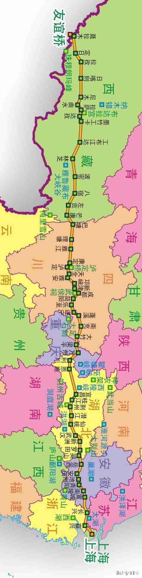 318国道起点和终点 318国道从哪里开始到哪里结束 318国道起点和终点 318国道从哪里开始到哪里结束