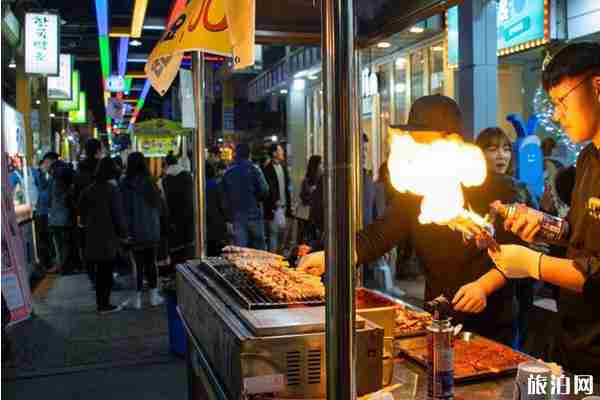 韩国全州南部市场夜市地址和开放时间和介绍