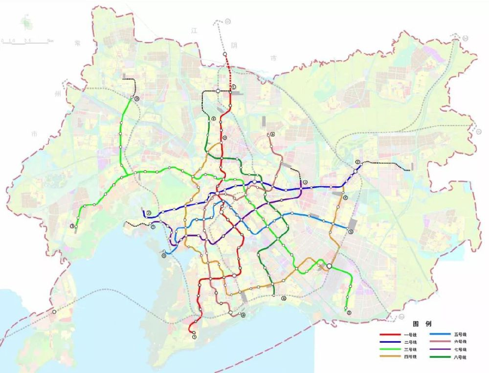 无锡地铁规划线路汇总（持续更新）