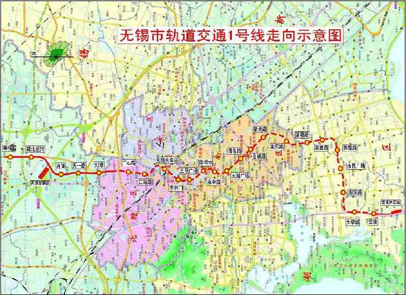 无锡地铁规划线路汇总（持续更新）