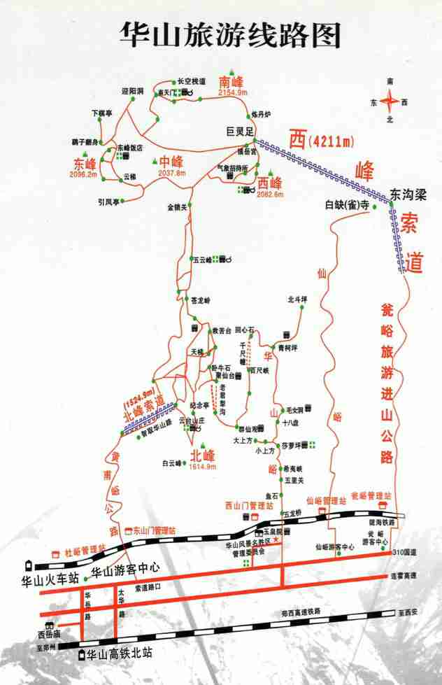 西安到华山旅游全攻略