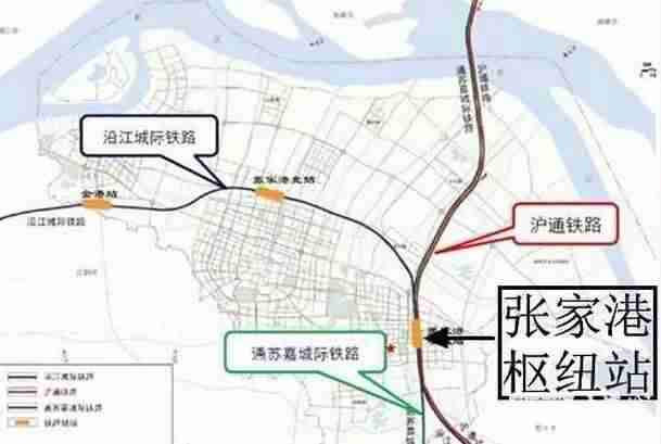 通苏嘉城际铁路简介（走向 线路图 站点）
