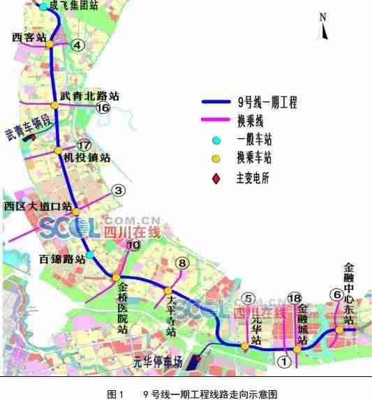 成都地铁9号线最新消息（线路图 站点）
