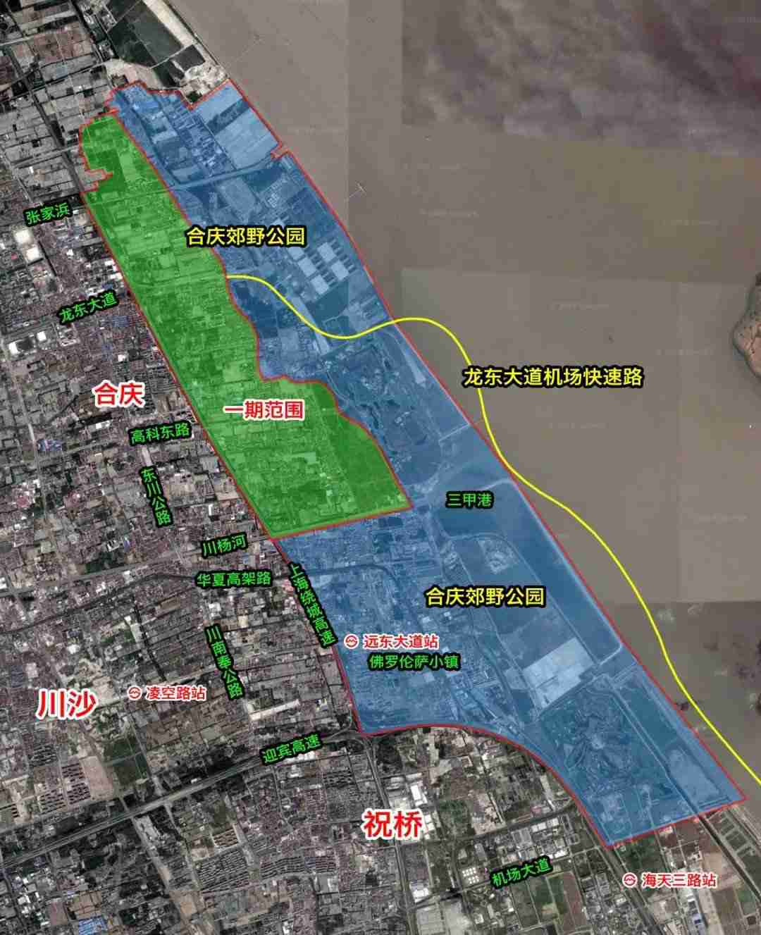 合庆郊野公园最新进展公布 一期规划图出炉