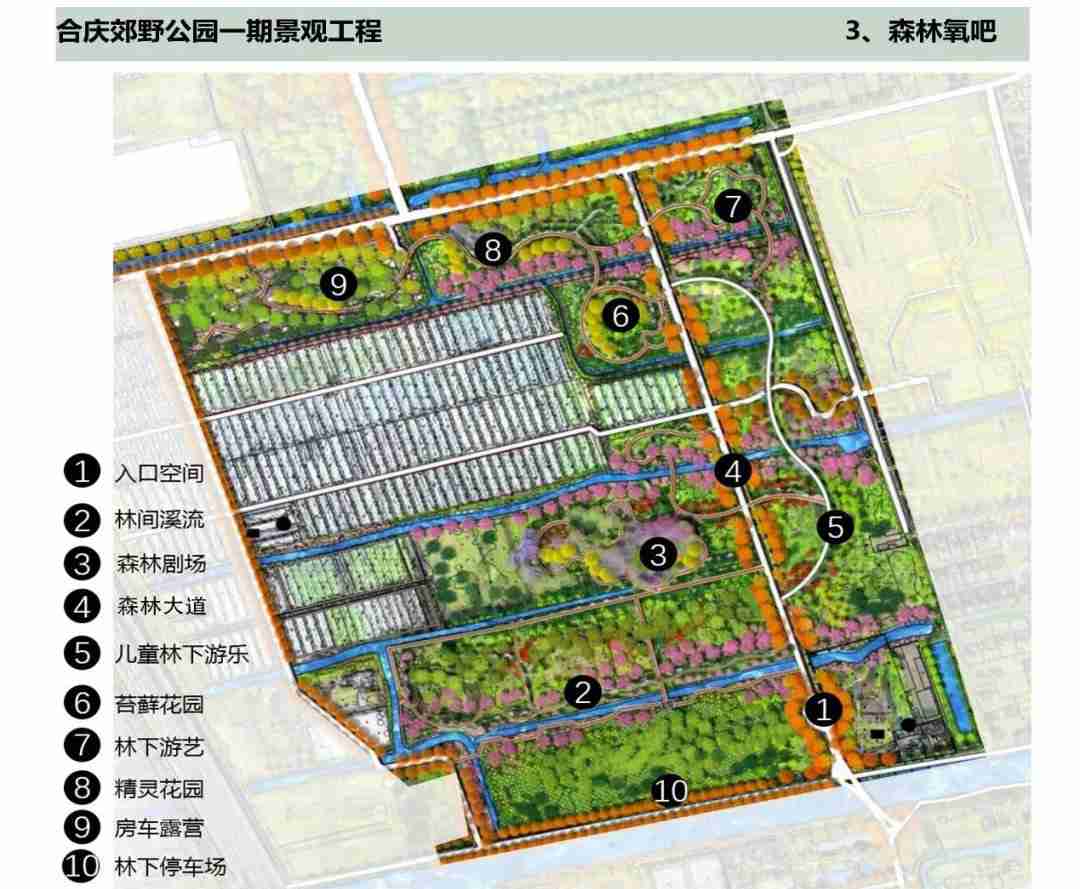 合庆郊野公园最新进展公布 一期规划图出炉