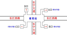 合肥地铁2号线各站点出口位置图一览