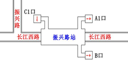 合肥地铁2号线各站点出口位置图一览