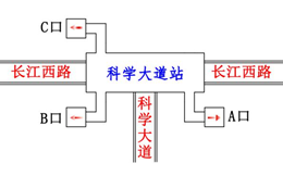 合肥地铁2号线各站点出口位置图一览