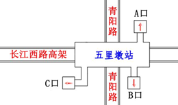 合肥地铁2号线各站点出口位置图一览