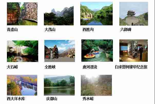 2018七夕保定周边自驾游地图