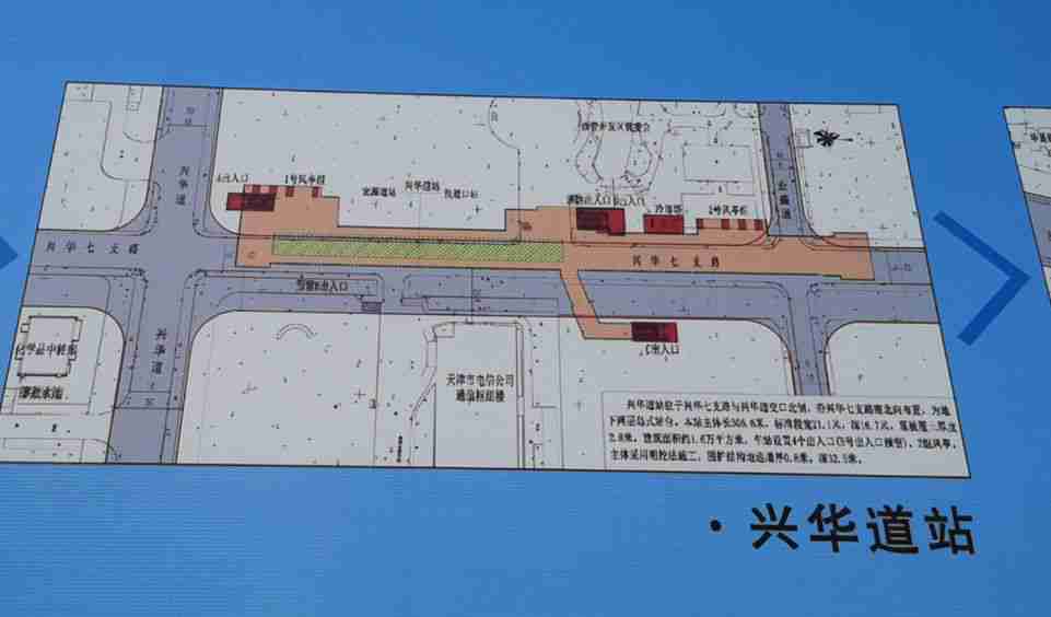 天津地铁7号线21个站点效果图