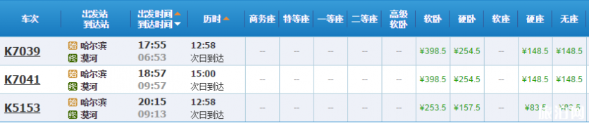 如何到达漠河 漠河交通攻略 如何到达漠河 漠河交通攻略