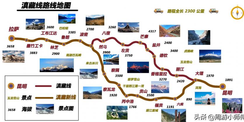 自驾进藏最佳路线及时间 自驾进藏最佳路线及时间