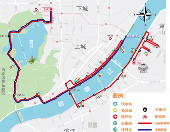 2020杭州马拉松交通管制时间及路线 2020杭州马拉松交通管制时间及路线