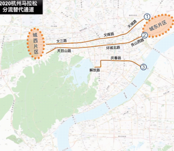 2020杭州马拉松交通管制时间及路线 2020杭州马拉松交通管制时间及路线