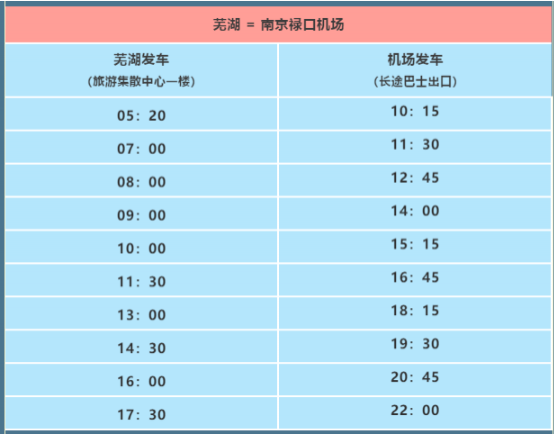 4月28日南京禄口机场芜湖候机楼将搬迁-机场大巴时刻表 4月28日南京禄口机场芜湖候机楼将搬迁-机场大巴时刻表