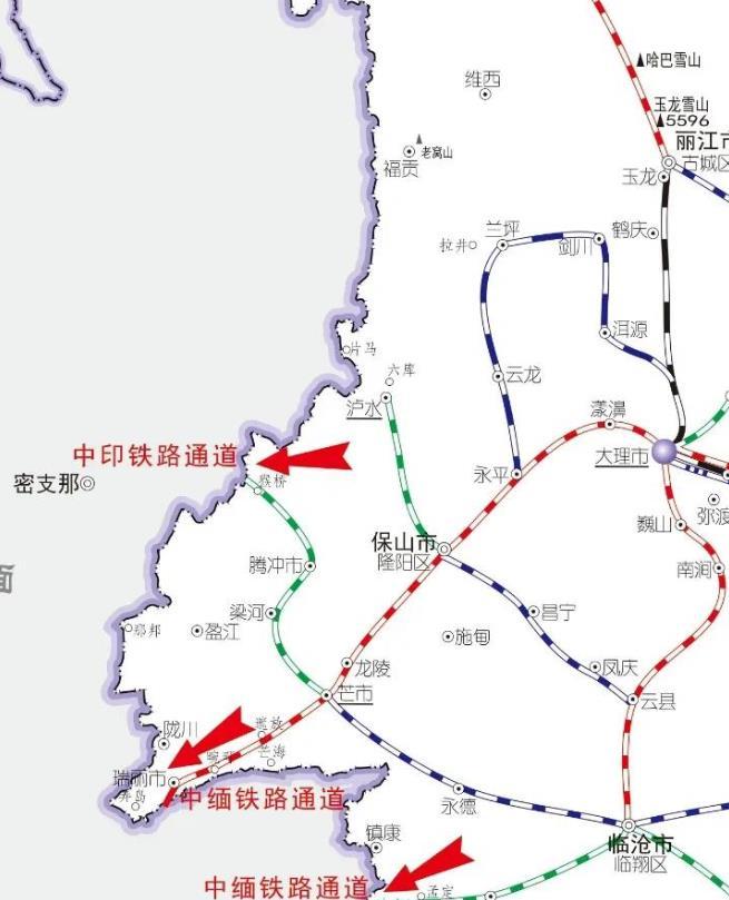 大瑞铁路线路图及最新进展2021 大瑞铁路线路图及最新进展2021