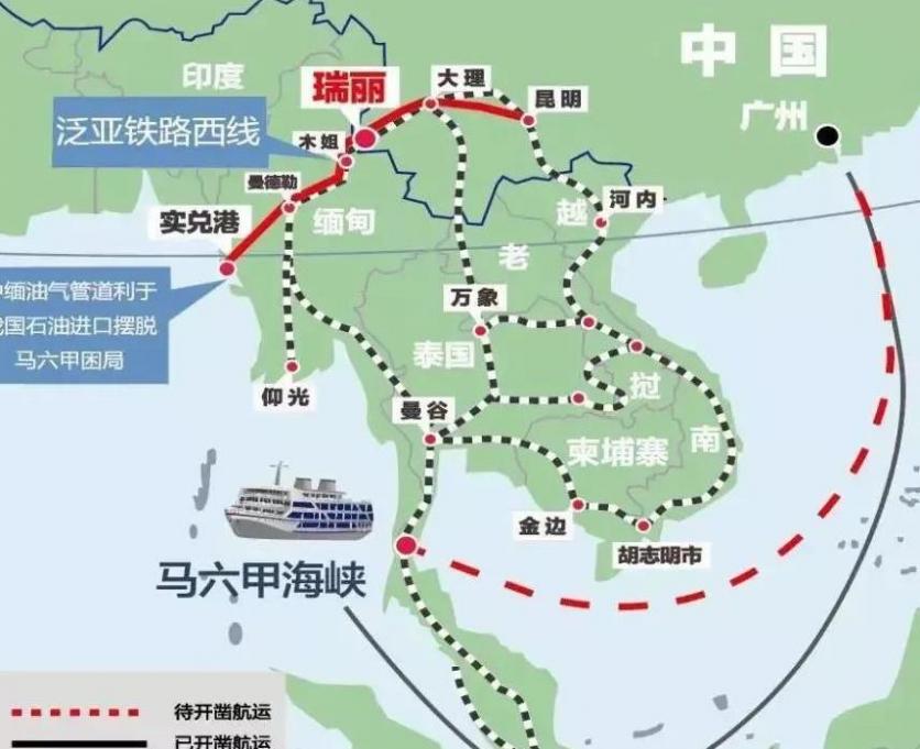 大瑞铁路线路图及最新进展2021 大瑞铁路线路图及最新进展2021