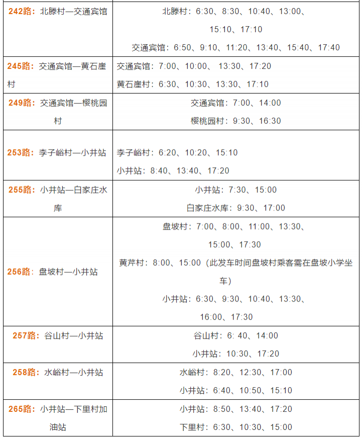 2021泰安公交夏秋季运营时间表 2021泰安公交夏秋季运营时间表