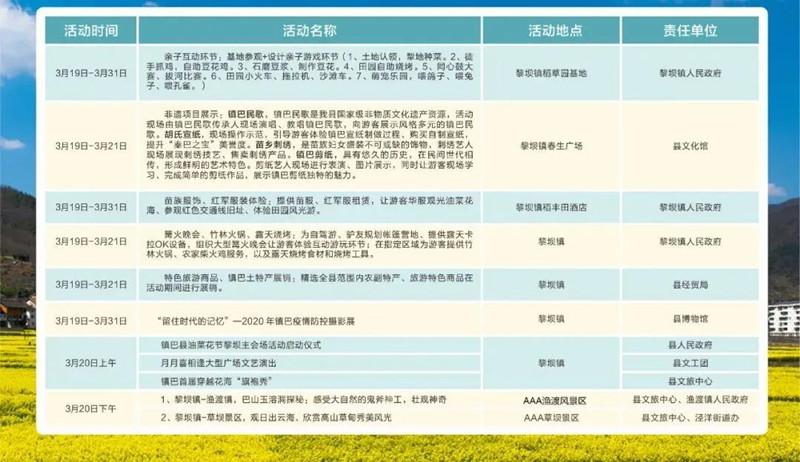 2021汉中油菜花节时间地点及参观路线推荐 汉中油菜花分会场活动介绍 2021汉中油菜花节时间地点及参观路线推荐 汉中油菜花分会场活动介绍