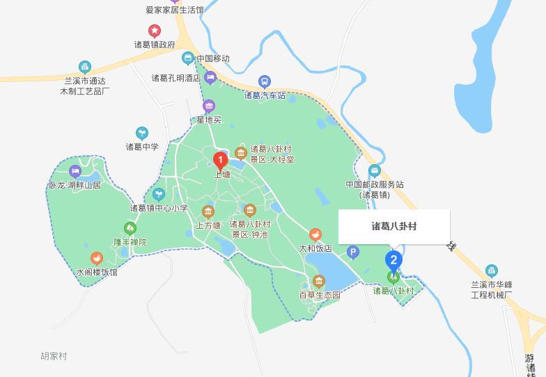 诸葛村在哪个城市 诸葛村旅游风景区 诸葛村在哪个城市 诸葛村旅游风景区