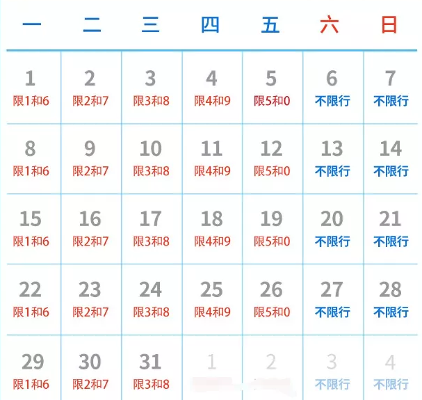 2021年3月1日起重庆实施错峰限行-限行时间路段及处罚标准 2021年3月1日起重庆实施错峰限行-限行时间路段及处罚标准